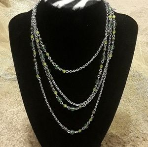Long Double-Layered Necklace